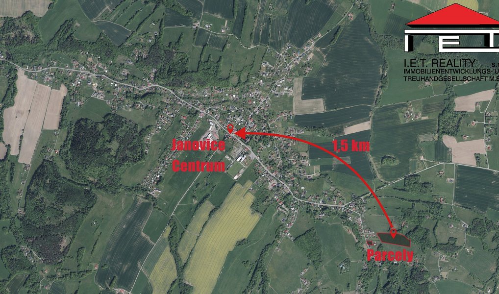 Prodej stavebního pozemku 25 721 m², Janovice – náhled fotky 10