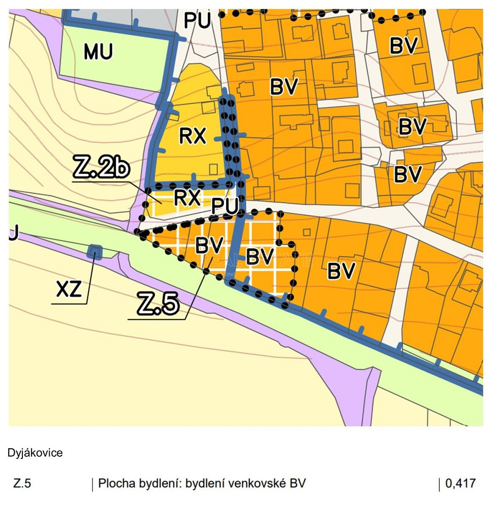 Prodej stavebního pozemku 4 308 m² – fotografie 5