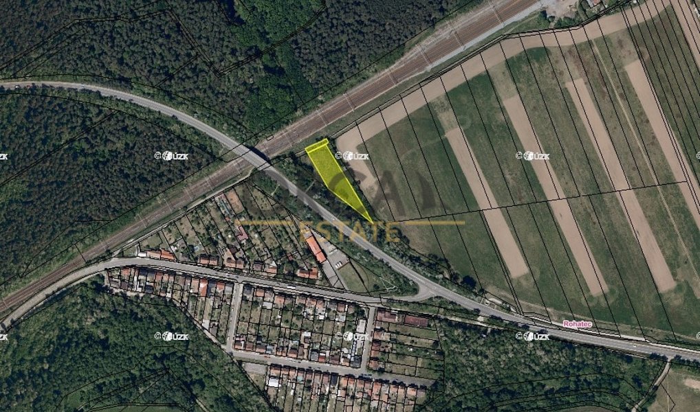 Prodej pole 1 107 m², Rohatec – náhled fotky 2