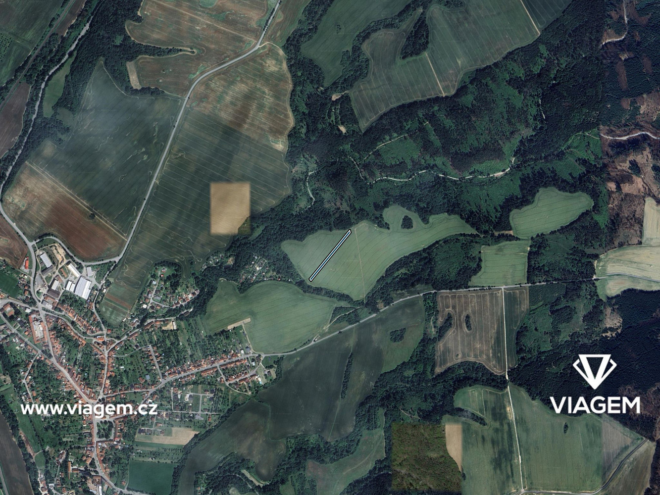 Prodej pole 1 925 m² – fotografie 3