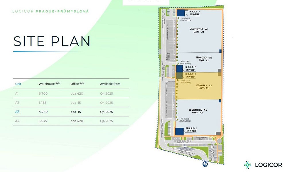 Pronájem výrobních prostor 4 240 m², Praha – náhled fotky 15