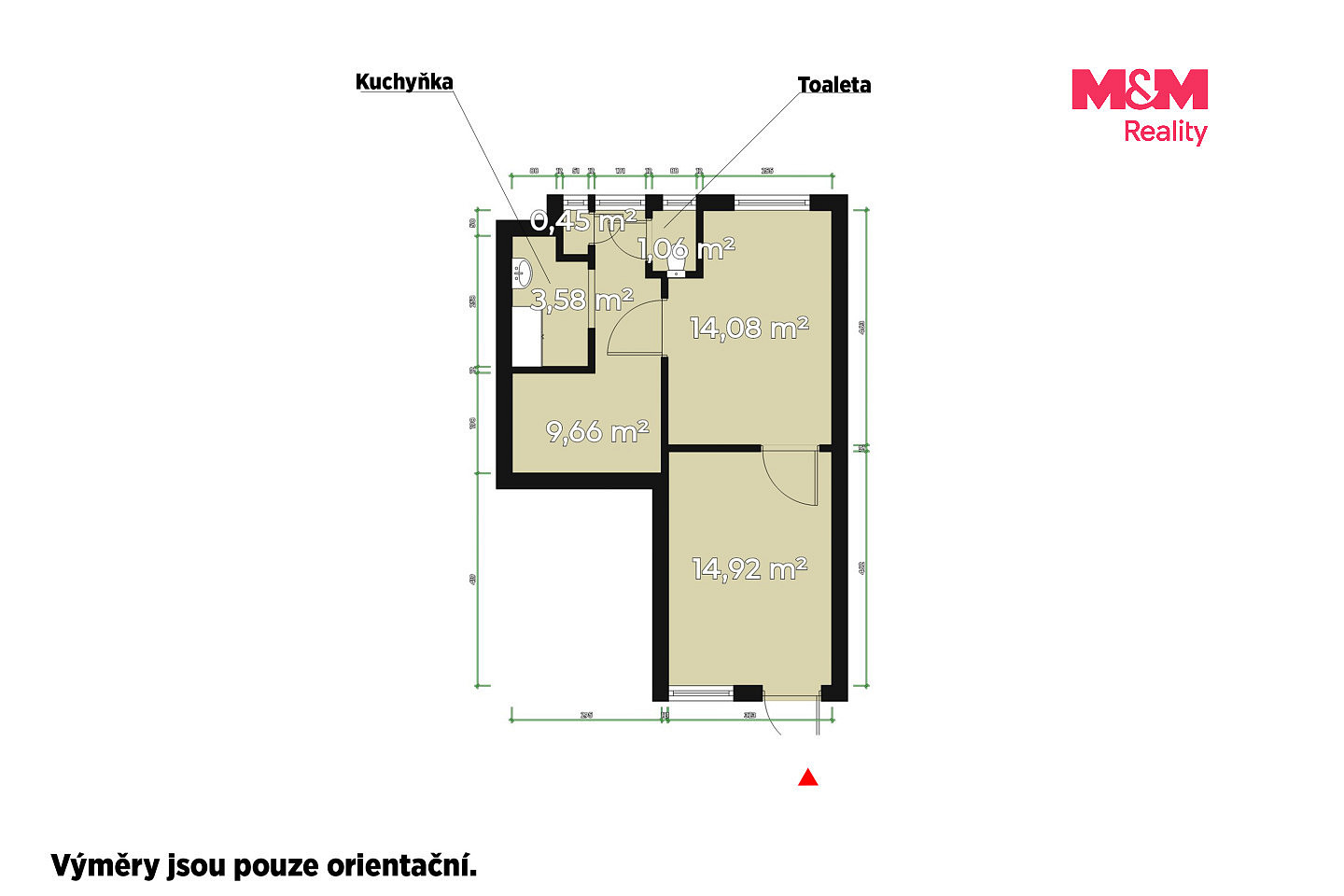Pronájem obchodních prostor 43 m² – fotografie 2