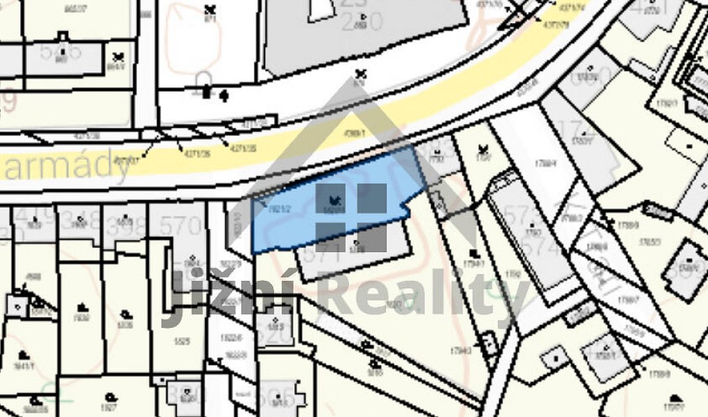 Prodej stavebního pozemku 768 m², Veselí nad Lužnicí – náhled fotky 6
