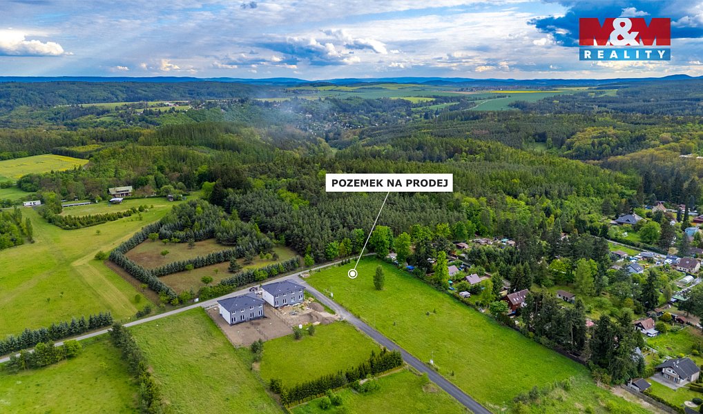 Prodej stavebního pozemku 2 000 m², Unhošť – náhled fotky 8