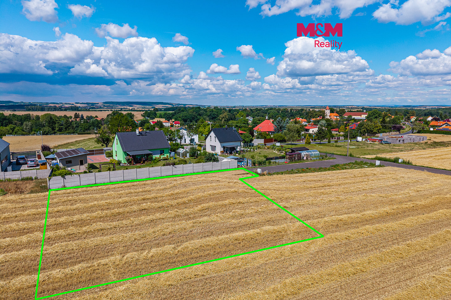 Prodej stavebního pozemku 1 034 m²