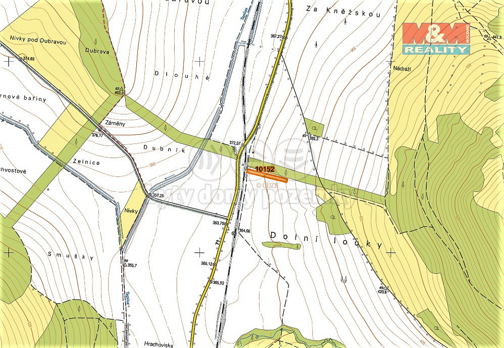 Prodej pole 1 126 m² – fotografie 2