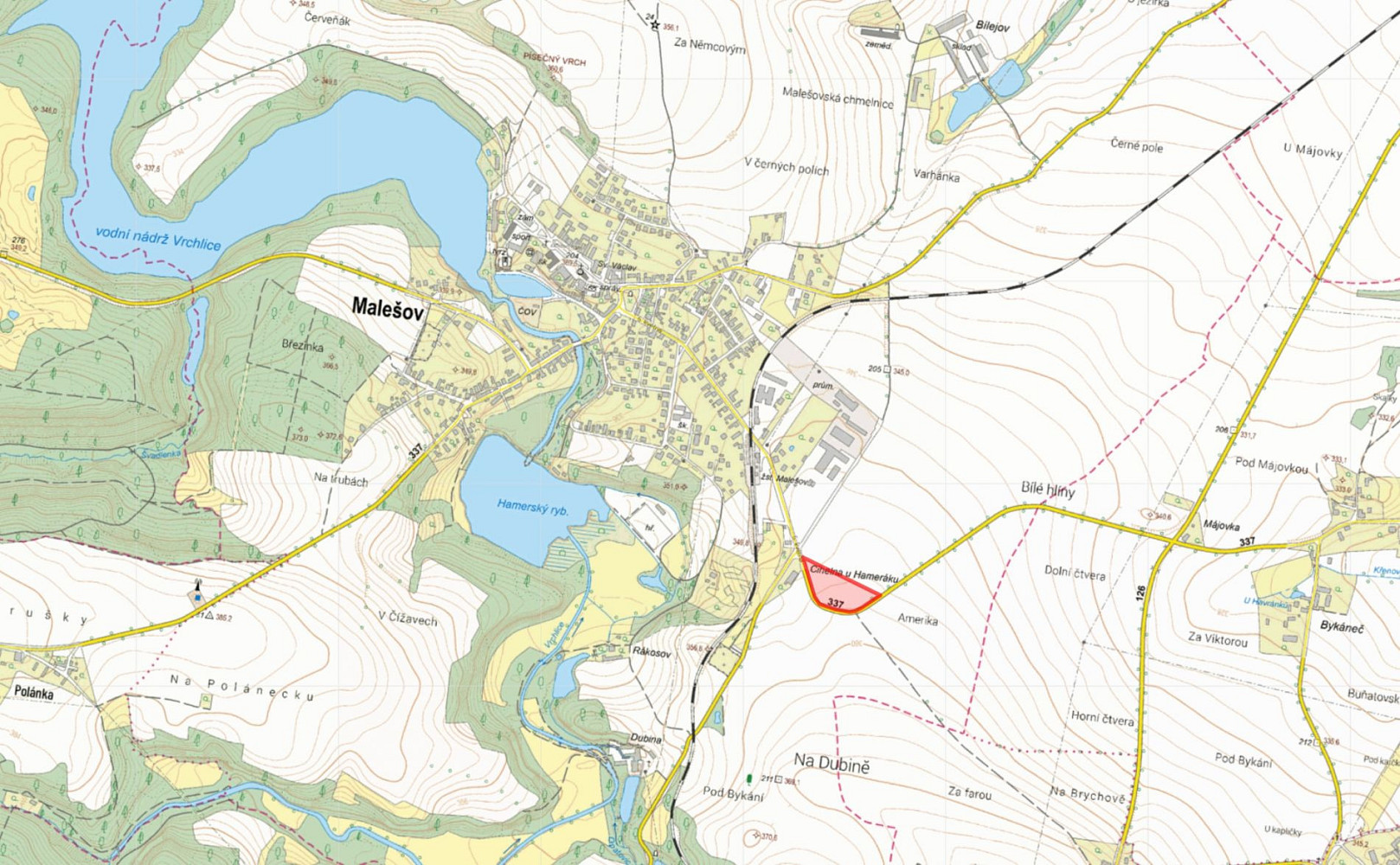 Prodej pole 12 914 m²