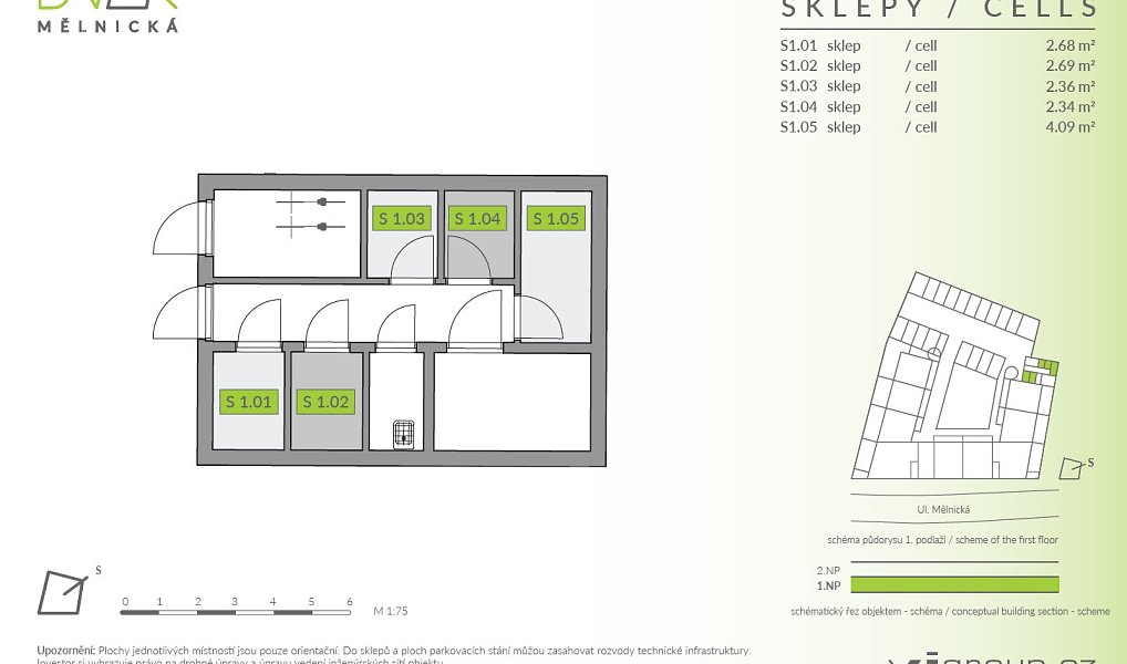 Prodej bytu 3+kk 63 m², Brandýs nad Labem-Stará Boleslav – náhled fotky 3