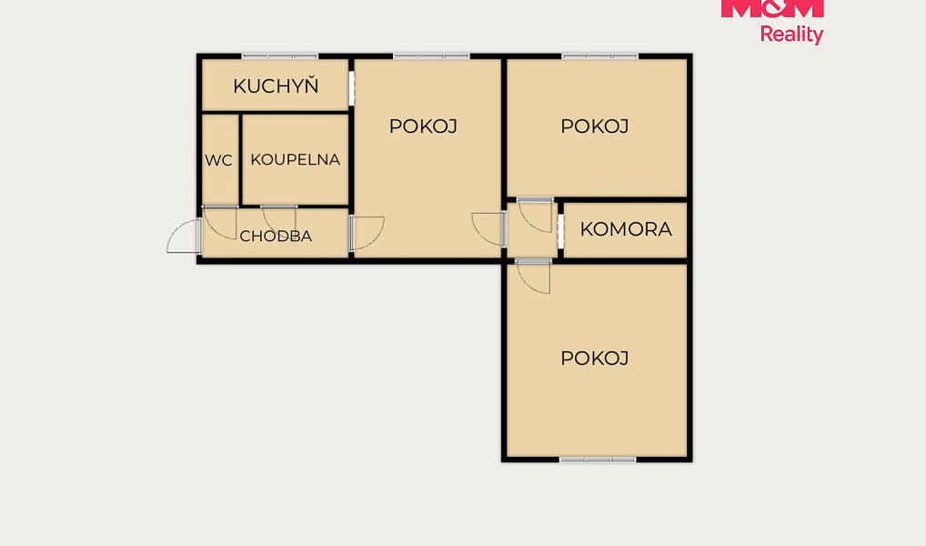 Prodej bytu 3+1 73 m², Ostrava – náhled fotky 6