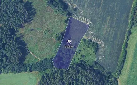 Prodej pole 6 870 m², Starý Plzenec, okres Plzeň-město