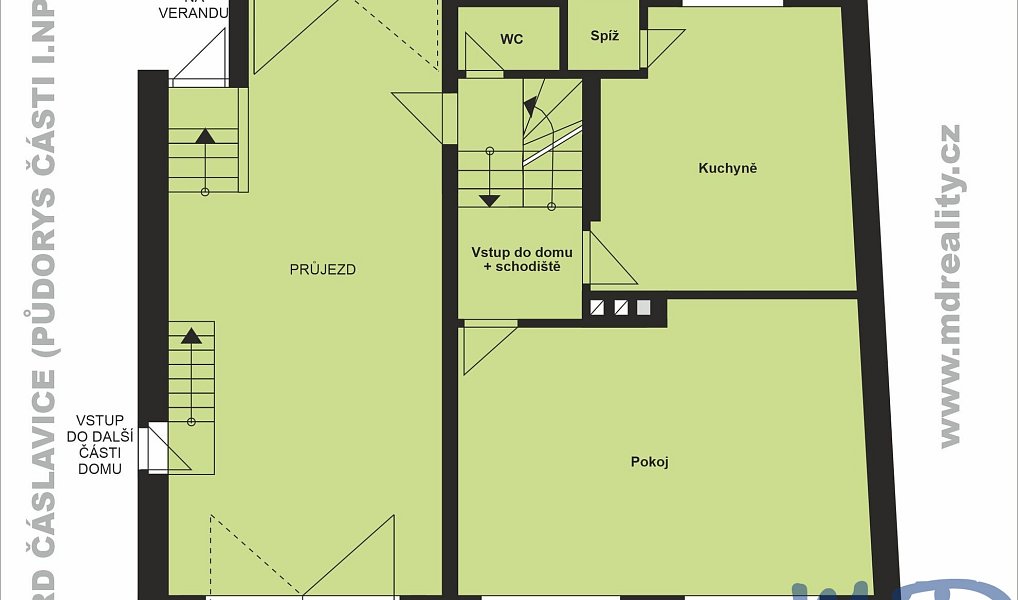 Prodej domu 114 m² s pozemkem 2 595 m², Čáslavice – náhled fotky 2