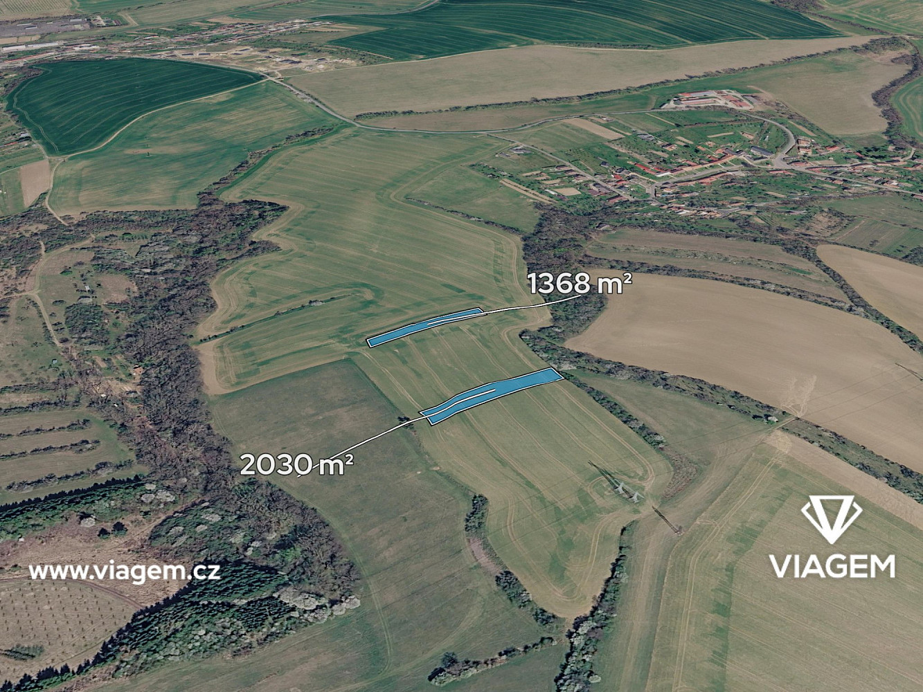 Prodej pole 1 191 m²