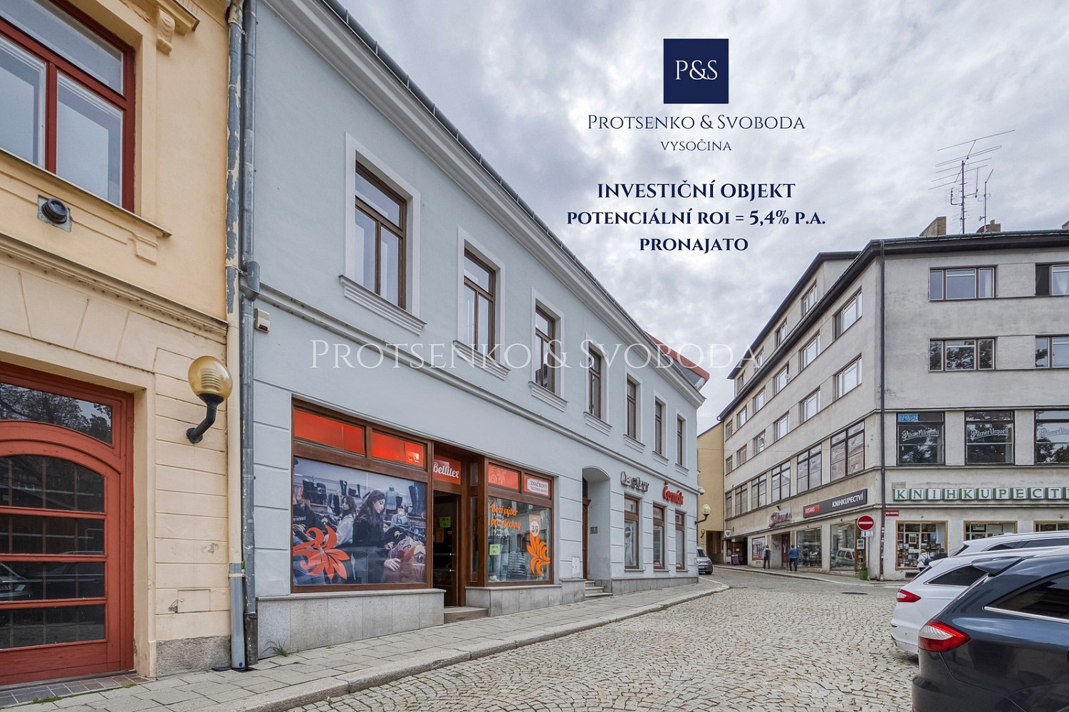 Prodej nájemního domu, činžáku 438 m²