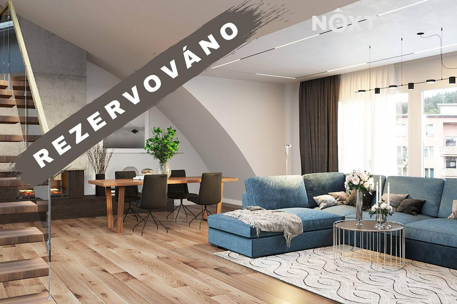 Prodej bytu 5+kk 174 m² rezervováno