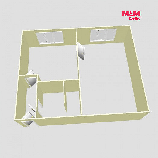 Pronájem bytu 1+1 35 m² — photo 4