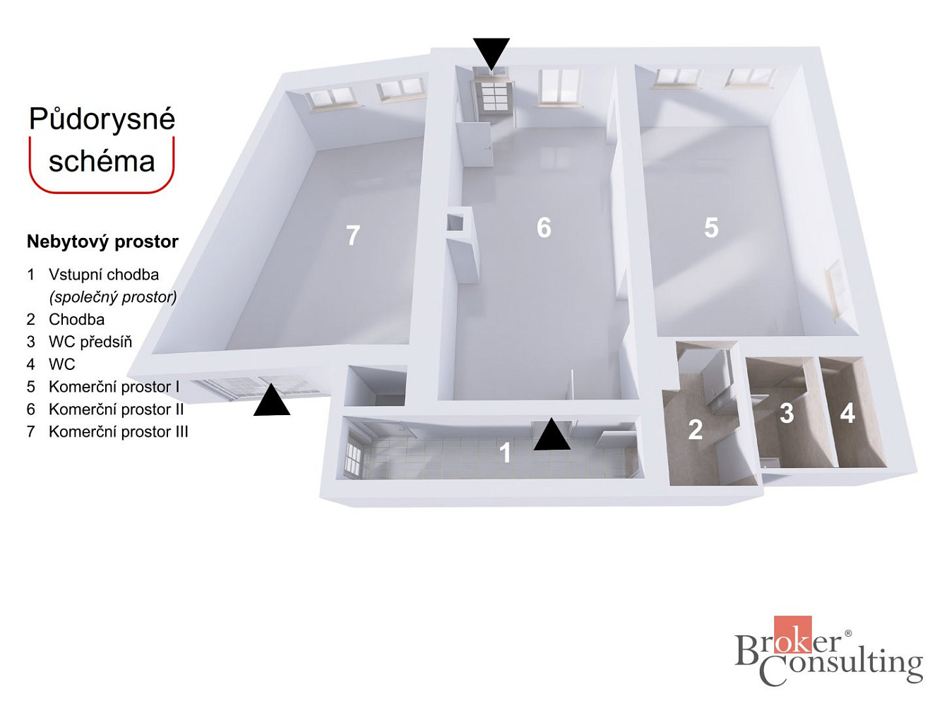 Prodej obchodních prostor 119 m² – fotografie 3