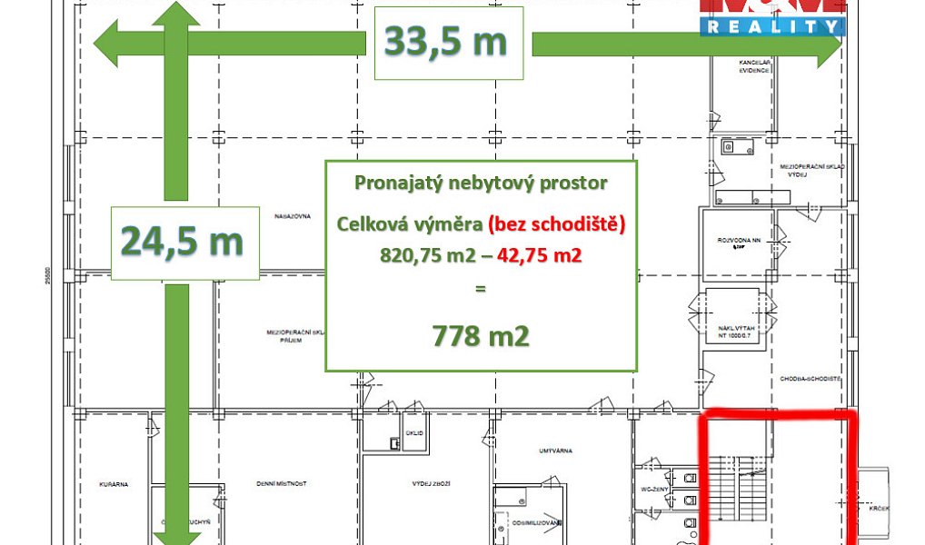 Pronájem skladovacích prostor 724 m², Jirkov – náhled fotky 3
