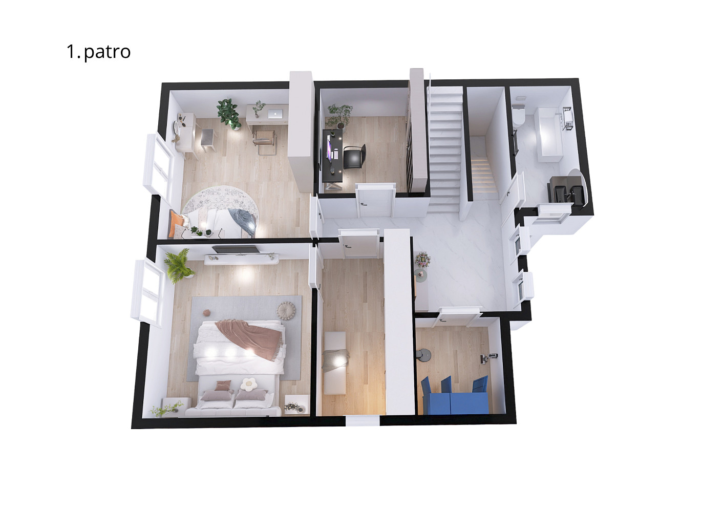 Prodej domu 170 m² s pozemkem 497 m² - Widok 2