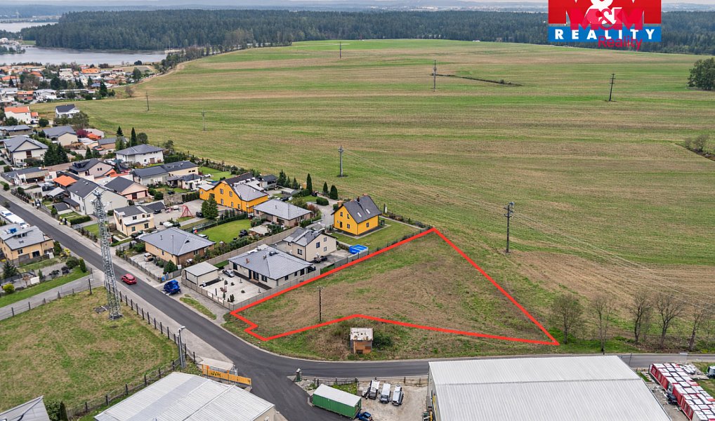Prodej stavebního pozemku 1 309 m², Zbůch – náhled fotky 2
