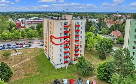 Prodej bytu 3+1 70 m², Táboritská, Třeboň - Třeboň II, okres Jindřichův Hradec