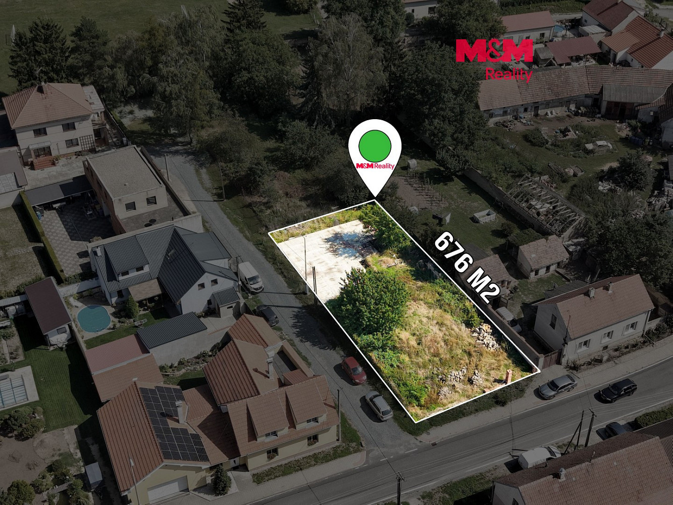 Prodej stavebního pozemku 676 m²