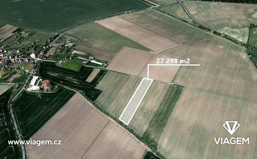 Prodej pole 9 099 m², Chotiněves, okres Litoměřice