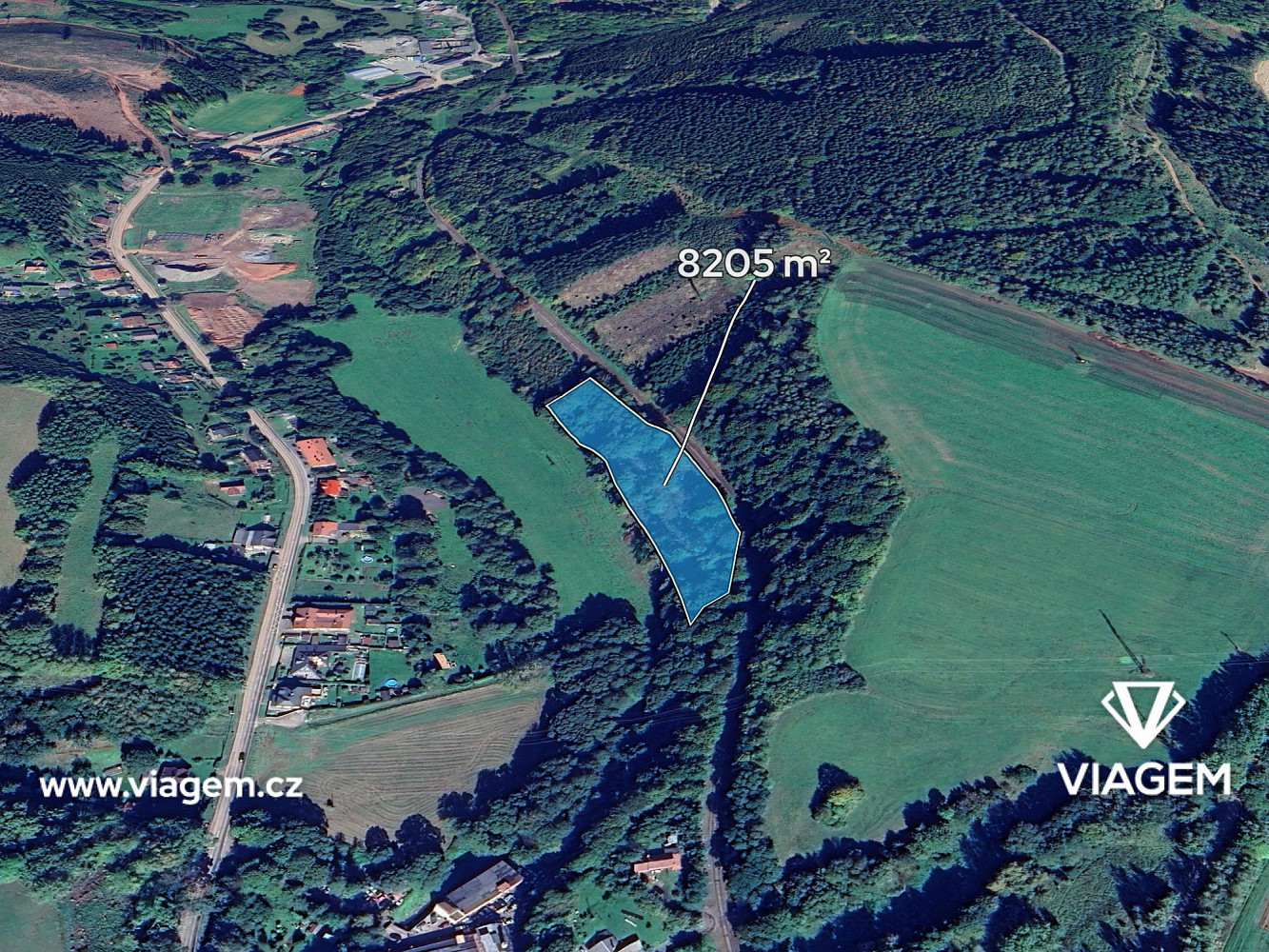 Prodej lesa 5 014 m²