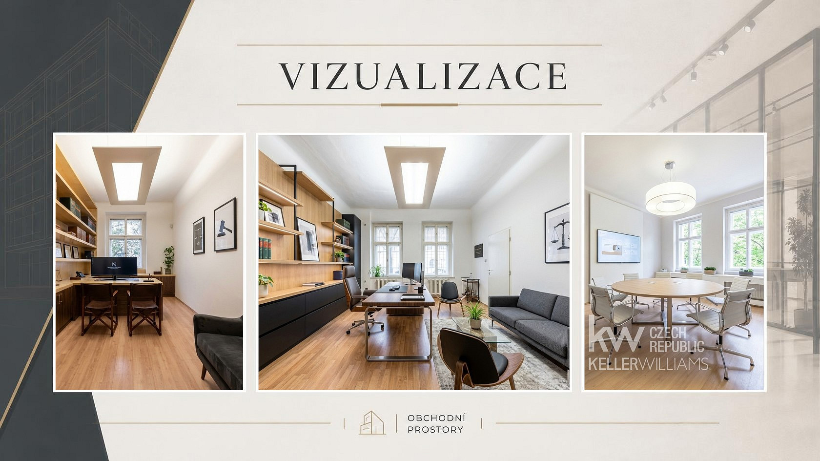 Pronájem obchodních prostor 270 m²