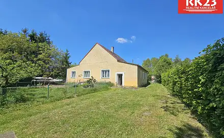 Prodej domu 100 m² s pozemkem 795 m², Nádražní, Chodová Planá, okres Tachov