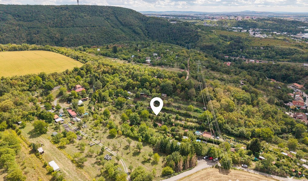 Prodej zahrady, 1286 m², Obřany - Brno-město, Brno