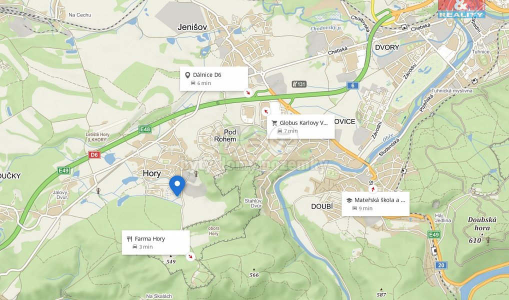 Prodej stavebního pozemku 1 244 m², Hory – náhled fotky 13