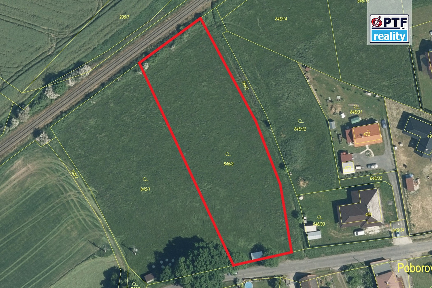 Prodej stavebního pozemku 4 000 m² — photo 2