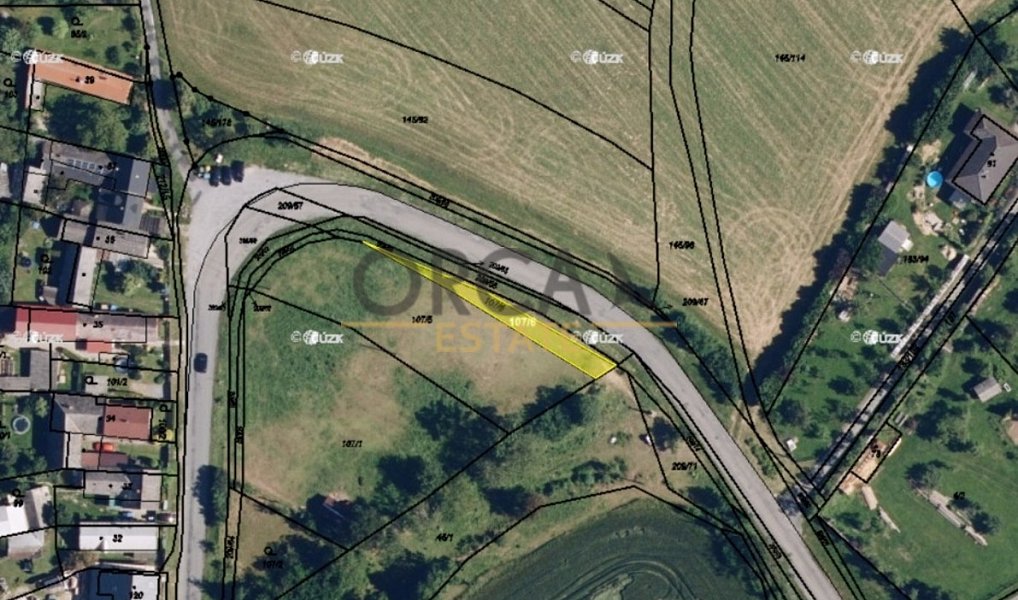 Prodej pole 3 687 m², Bílá Lhota – náhled fotky 4