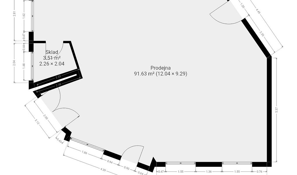 Pronájem obchodních prostor 95 m², Uherské Hradiště – náhled fotky 5