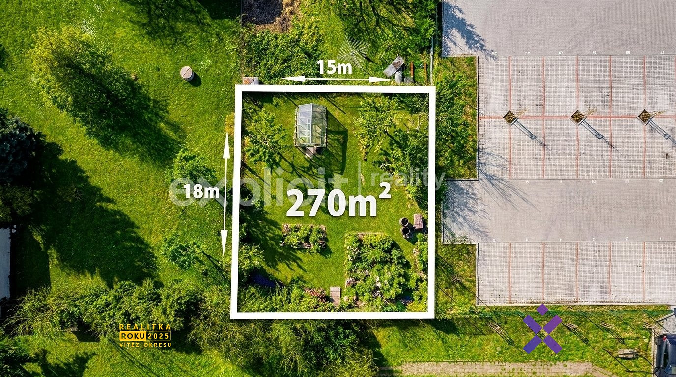 Prodej zahrady 270 m²