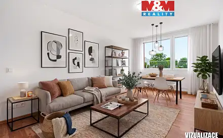 Prodej bytu 2+kk 43 m², Rimavské Soboty, Kolín - Kolín II
