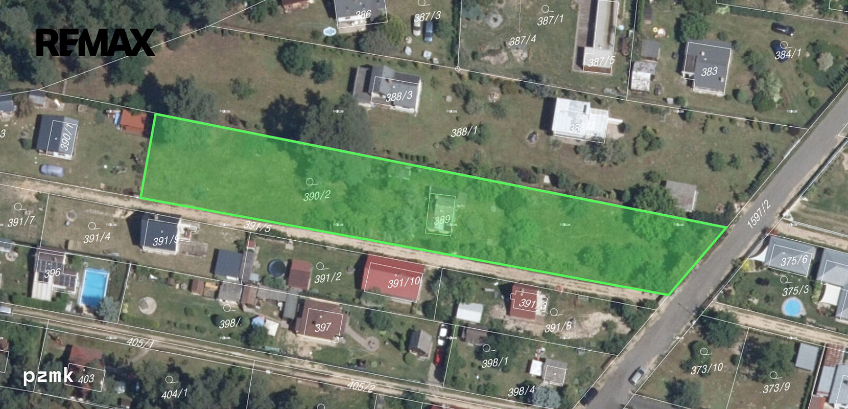 Prodej stavebního pozemku 2 196 m² – fotografie 3