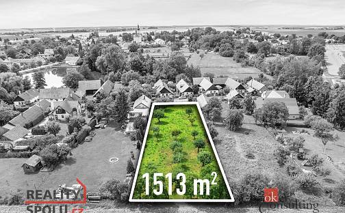 Prodej stavebního pozemku 1 513 m², Chroustov, okres Nymburk