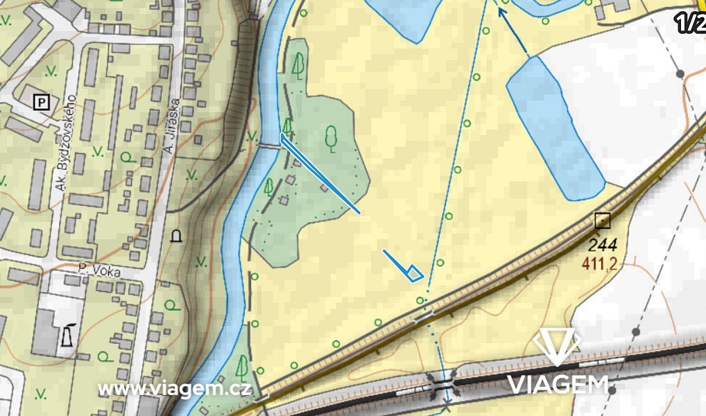 Prodej stavebního pozemku 253 m², Veselí nad Lužnicí – náhled fotky 3