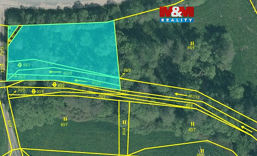 Prodej pole 1 524 m²