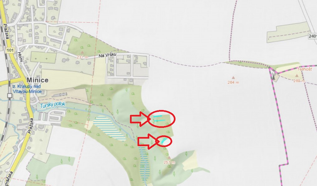 Prodej lesa, 559 m², Mělník, Kralupy nad Vltavou