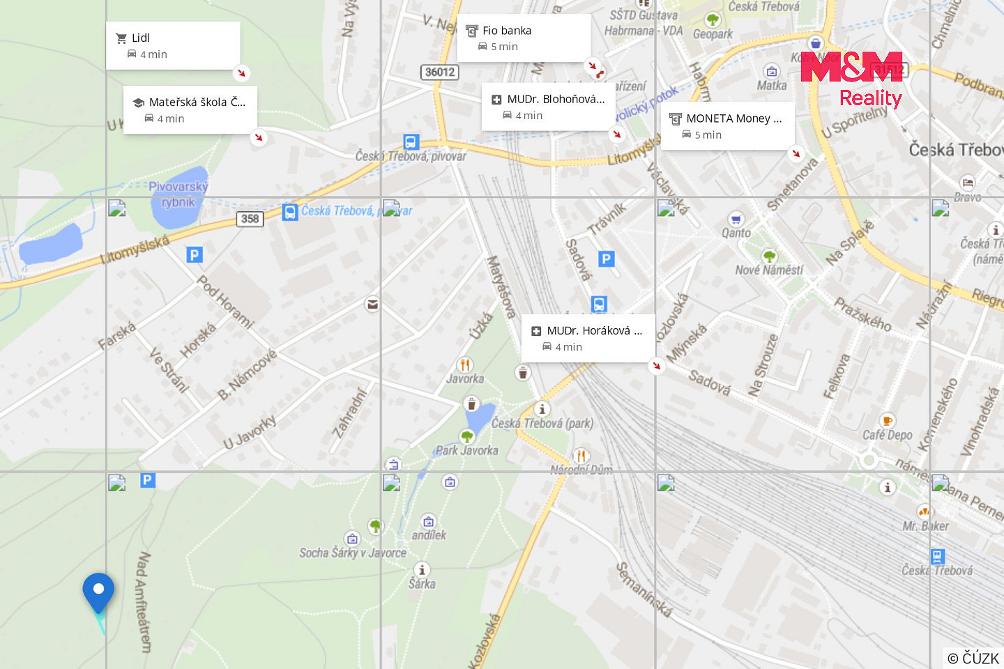 Prodej stavebního pozemku 627 m² – další