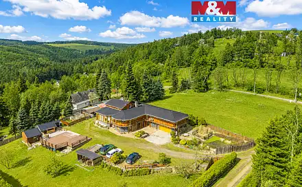 Prodej domu 384 m² s pozemkem 2 948 m², Blatno - Mezihoří, okres Chomutov