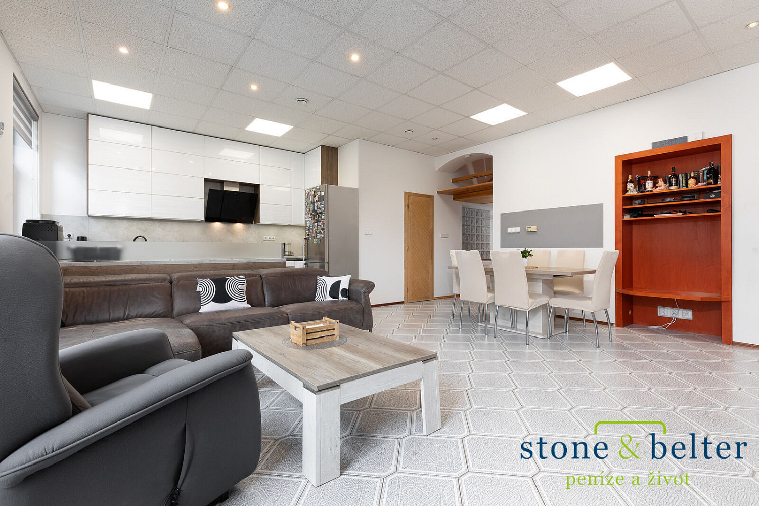 Mezonetový byt 4+kk, 155 m² a terasa - prodej bytu v Opavě-Předměstí