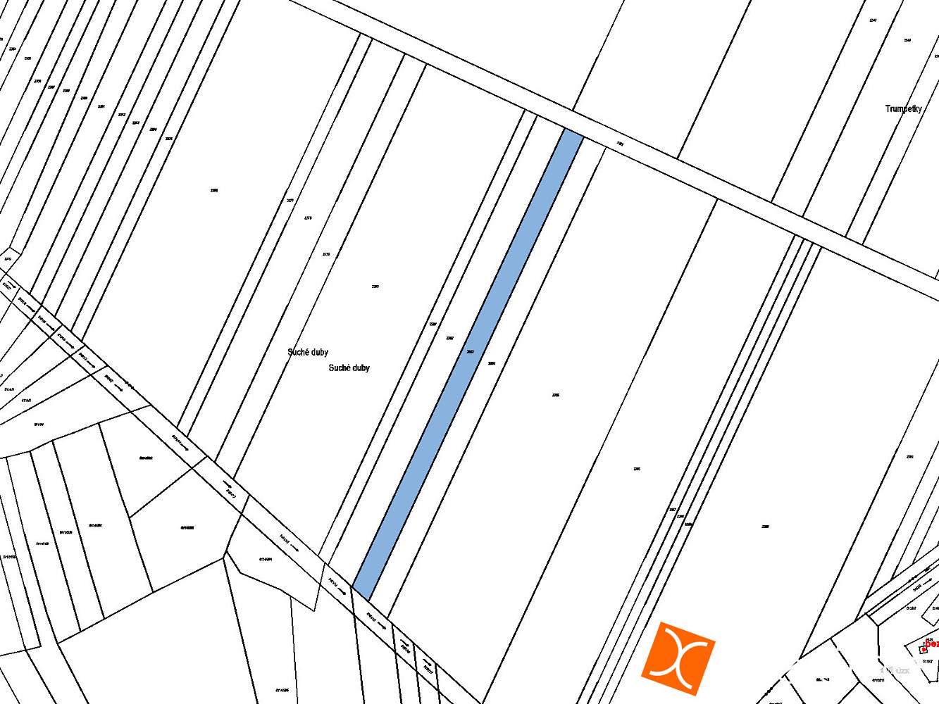 Prodej pole 422 m² — photo 2