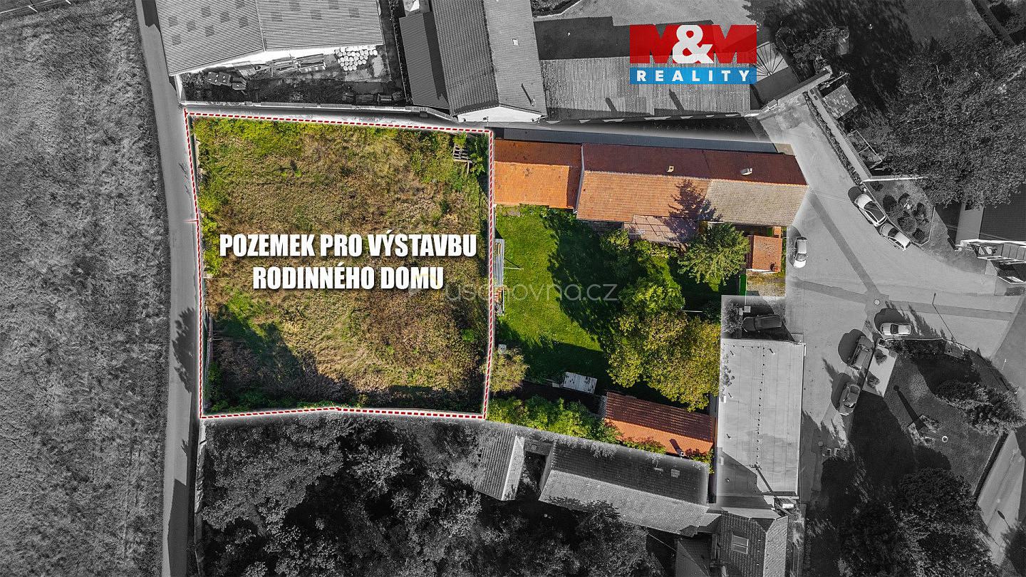 Prodej stavebního pozemku 1 100 m²