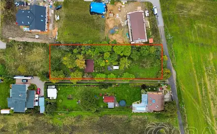 Prodej stavebního pozemku 2 050 m², Hrdlívská, Smečno, okres Kladno