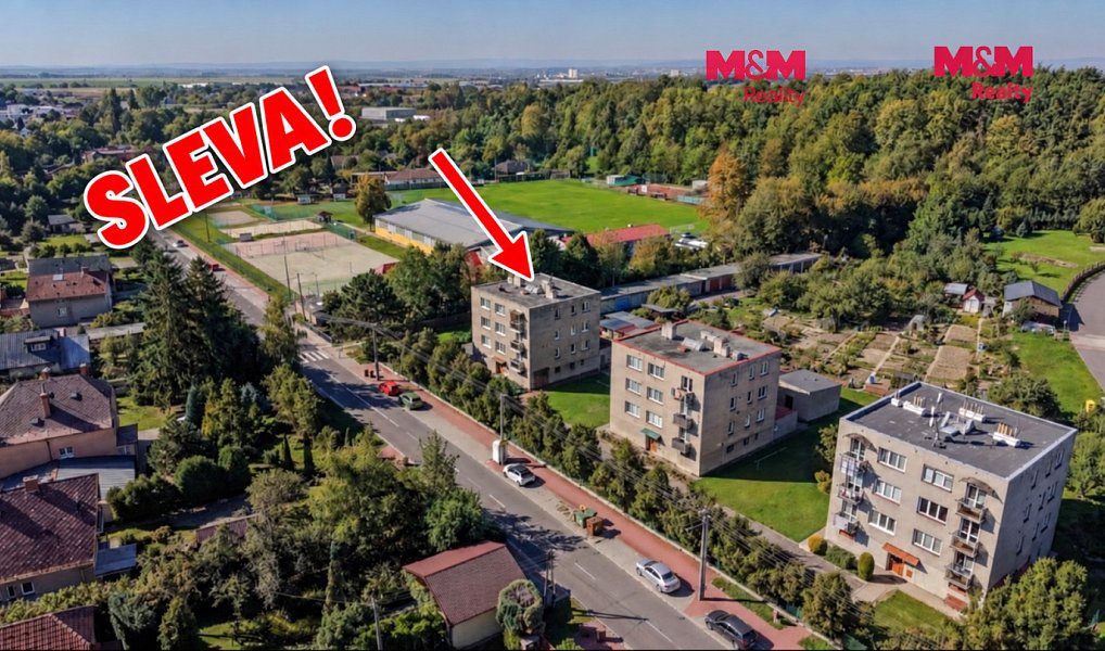Prodej bytu 3+1, 60 m², Olomouc, Velká Bystřice