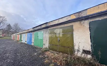 Prodej zděné řadové garáže, 20 m2, Šluknov, Rumburská, Šluknov, okres Děčín