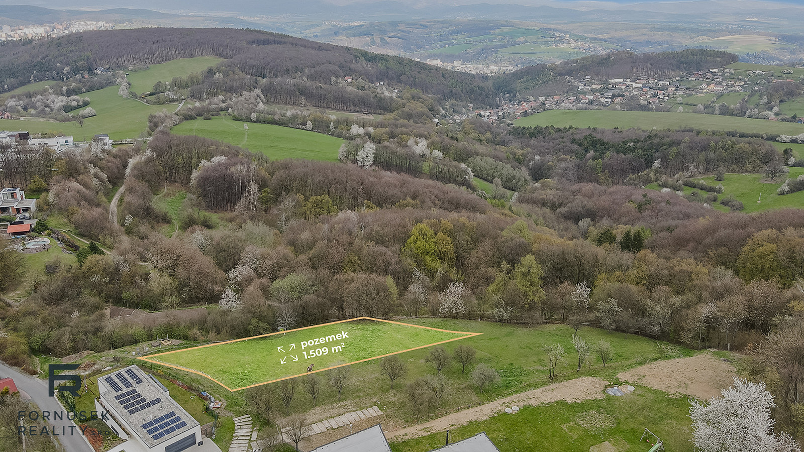 Prodej pozemku 1509 m² – pohled 3